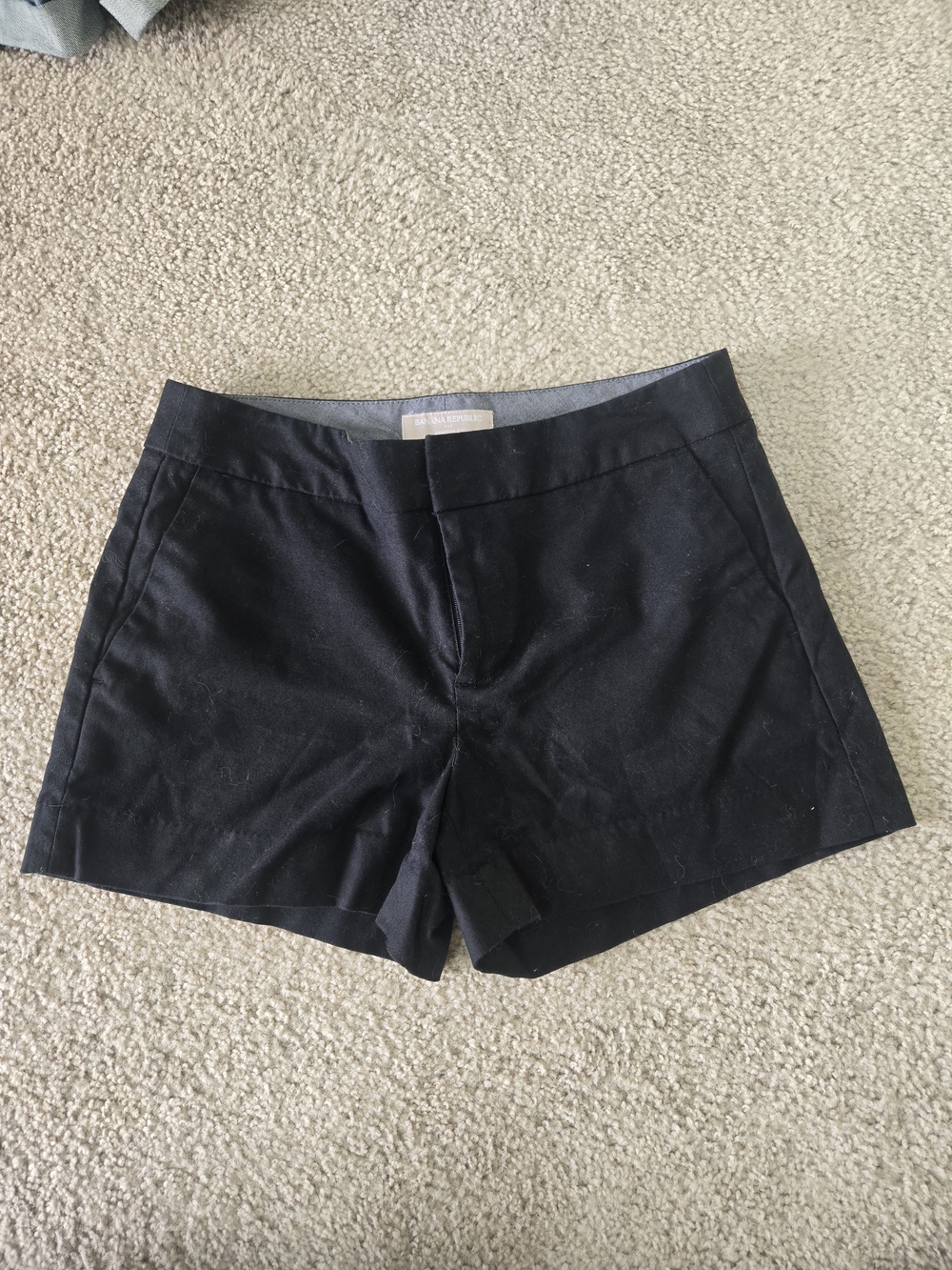 Banana Republic Hampton Fit Classic Black Shorts Size 2